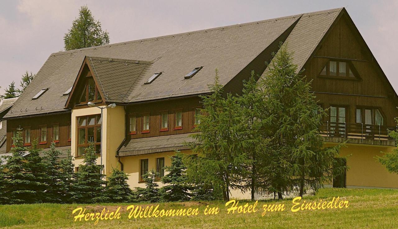 Hotel "Zum Einsiedler" Deutschneudorf Стая снимка
